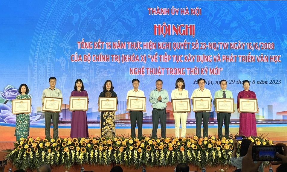 Đưa văn học, nghệ thuật phát triển đột phá, xứng tầm với Thủ đô văn hiến